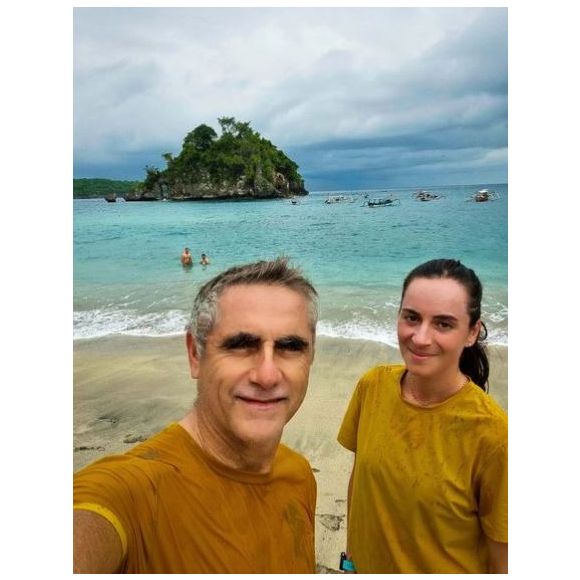 Laurent Jalabert et sa compagne Marion sur Instagram.
Crédit : Instagram