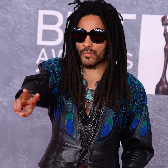 Lenny Kravitz au photocall des BRIT Awards 2025 à l'O2 Peninsula Square de Londres, Royaume Uni, le 1er mars 2025. © Justin Goff/GoffPhotos/Bestimage