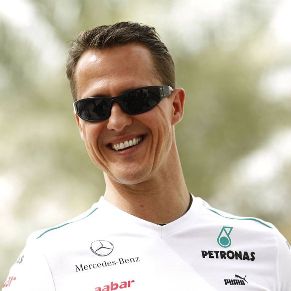 Sa famille espère que cette naissance lui donne de l’espoir et du courage pour se battre pour améliorer son état de santé

Archives - Michael Schumacher lors du Grand Prix de Formule 1 de Manama au Bahrein. Le 19 avril 2012. GTRES / BESTIMAGE