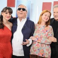 Gilbert Montagné en famille avec sa femme Nikole et leur petite-fille Elsa face à Michel Drucker dans Vivement dimanche