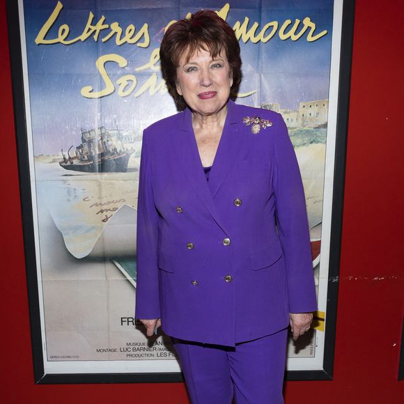 Exclusif - Roselyne Bachelot - Soirée hommage pour le premier anniversaire de la mort de Frédéric Mitterrand en présence de Catherine Deneuve au cinéma du Panthéon à Paris le 24 mars 2025.
Ses frères et fils ont annoncé la création d’une association des amis de Frédéric Mitterrand  Il y a eu avant la projection de l’émission de S. Bern pour France 5 au lendemain de la mort de Frédéric Mitterrand et aussi du numéro  de « Du côté de chez Fred » avec Niki de saint phalle, l’une de ses meilleures amies

Prise de parole d’Olivier Mitterrand: « Vous avez chacun, chacune d'entre vous, avec cet éternel jeune homme, échangé beaucoup de rires, tant son esprit et son humour étaient sans cesse en éveil, masquant son drame intime. Vous tous ici, vous êtes les témoins de ce don unique qu'il avait de révéler dans chaque événement, dans chaque histoire individuelle, au coeur de l'histoire elle-même, l'émotion la plus intense, invisible dans la simple connaissance des faits et de nous la restituer dans ses oeuvres. Il eut la joie de pouvoir vous apprécier et vous admirer, chacun à votre tour et de conserver longtemps le sentiment de bonheur de ces moments passés auprès de vous.  On se souviendra de toutes ces émissions consacrées à l'histoire et à l'actualité du cinéma, de son amour des meilleurs films, sans oublier pourtant le cinéma sentimentale au glamour, parfois kitsch, de sa passion pour les actrices et acteurs, souvent invité sur le plateau de ses émissions, comme du côté de chez Fred
Frédéric reste vivant dans nos mémoires et ses innombrables réalisations aux livres, émissions et films nous le restituent bien souvent »

Prise de parole de Jean-Gabriel Mitterrand : « On voit à travers ces films l'extraordinaire éclectisme de Frédéric, c'est absolument merveilleux Frédéric c'était un homme de culture. Pour moi il était très important, parce que je me reposais beaucoup sur son jugement, il avait un jugement très important, justement rattaché à sa culture. 
Ce qu'on a pensé faire, c'est créer une association modeste, qui s'appelle Les Amis de Frédéric Mitterrand. Quel est le but de l'association ? Elle est présidée par son fils aîné Mathieu et on veut c'est perpétuer la mémoire de Frédéric, faire un événement au minimum tous les ans, et puis créer un lieu, une maison, une petite maison, où on va essayer de rassembler ce qu'on a pu conserver, des objets de son appartement d'une richesse extraordinaire, et avec une petite partie de ces objets, on voudrait aussi recréer un univers de Frédéric en Normandie, et l'association y contribuera » © Cyril Moreau/Bestimage
