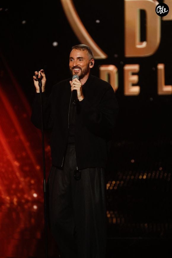 Exclusif - Christophe Willem - Enregistrement de l'émission "Les disques d'or de l'année" au Dôme de Paris, présentée par E.Gossuin et diffusée le 24 décembre à 21h10 sur M6
© Christophe Clovis / Bestimage