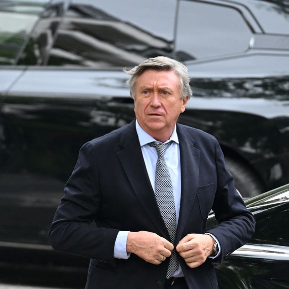 Jacques Legros aux obsèques de Nonce Paolini en l'église Saint-Honoré-d'Eylau à Paris, le 23 juillet 2024.

Photo : Agence / Bestimage