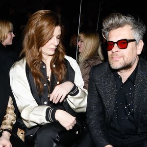 Catherine Deneuve et sa fille Chira Mastroiani, Benjamin Biolay au défilé de mode Celine Homme automne-hiver 2023/24 au Palace à Paris le 10 février 2023.
© Christophe Clovis / Bestimage