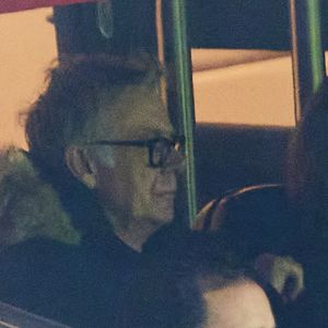 Franck Dubosc - Célébrités assistent au match de Ligue des champions entre le PSG et Manchester City (4-2) au Parc des Princes à Paris le 22 janvier 2025. © Cyril Moreau/Bestimage