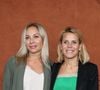 D'ailleurs au début, elle n'avait même pas conscience qu'elle faisait un burn out.
Laura Tenoudji et Charlotte Bouteloup au village lors des internationaux de France de tennis de Roland Garros, Jour 3, à Paris le 29 mai 2018. © Dominique Jacovides / Cyril Moreau / Bestimage