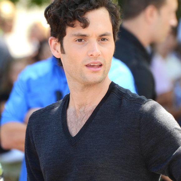 Penn Badgley - Tournage de la série "Gossip Girl" à New York, le 28 août 2012.