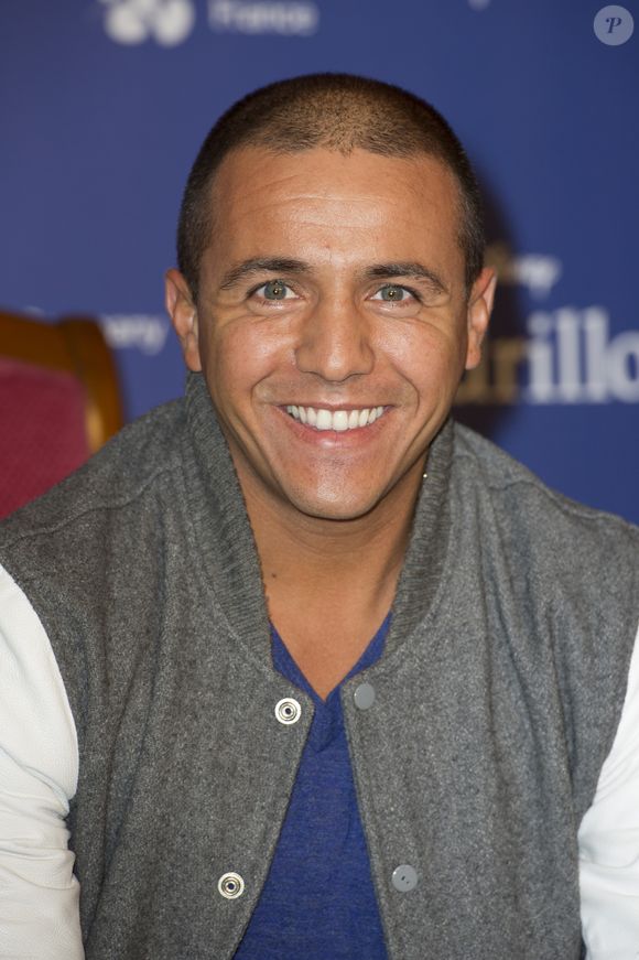 Faudel a la soiree Cendrillon ( a l'occasion de la sortie DVD et Blu-Ray Haute Definition) au Grand Rex. Paris le 25 septembre 2012
