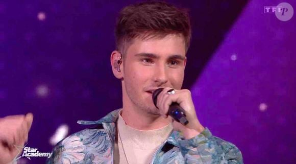 Julien Lieb sur le plateau de la "Star Academy 2023"