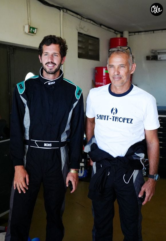 Paul Belmondo et Victor Belmondo ont partagé cette expérience avec deux amis.

Paul Belmondo, Victor Belmondo lors du marathon Karting Jules Bianchi (jour 1) au circuit Paul Ricard au Castellet, France, le 6 septembre 2024. © Anne-Sophie Guebey via Bestimage
