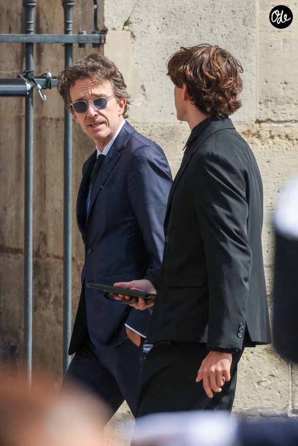 Antoine Arnault - Arrivées aux obsèques de Mathilde Favier en l'église Saint-Sulpice à Paris le 31 aout 2026. © Dominique Jacovides-Cyril Moreau/Bestimage