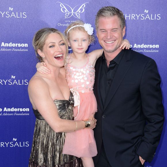Rebecca Gayheart, Billie Dane, Eric Dane à la 13e édition du Chrysalis Butterfly Ball à Mandeville Canyon Estate à Brentwood, Los Angeles, le 8 juin 2014. Photo par Abaca