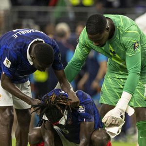 Une réaction pleine d'humilité. 

Kylian Mbappe  - Match de demi-finale "France - Espagne (2-0)" lors de la Coupe du Monde FIFA 2026 (FIFA World Cup 2026), le 14 juillet 2026. Elyxandro Cegarra / PsnewZ / Bestimage