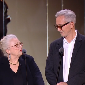 Plus de quatre mois après la perte soudaine de Michel Blanc, sa compagne Ramatoulaye Diop présente aux César avec deux membres du Splendid : "J'arrive pas à m'y faire", capture d'écran Canal+.