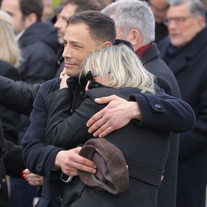 Steevy Boulay et Christine Bravo au cimetière du Père-Lachaise à Paris, France. Photo par Nasser Berzane/Abaca