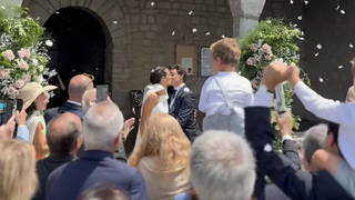 Mariage d'une ancienne numéro 1 française de tennis, Alizé Cornet filme les festivités