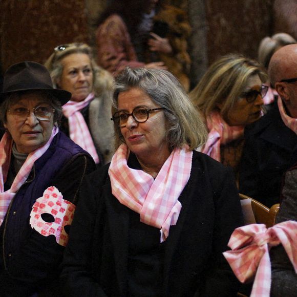 Messe commémorative pour l'actrice française Brigitte Bardot à l'église Saint-Roch à Paris, le 28 janvier 2026. Photo par Nasser Berzane/ABACAPRESS.COM