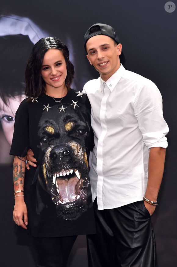 Alizée et son compagnon Grégoire Lyonnet - Jour 1 - Photocall lors du 55ème festival de télévision de Monte-Carlo à Monaco. Le 14 juin 2015. Photo par JUNIOR / BESTIMAGE