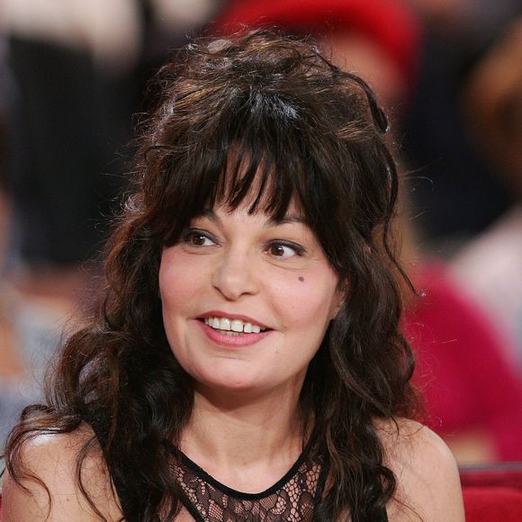 Archives - Isabelle Mergault - Enregistrement de l'émission "Vivement Dimanche". JLPPA / Bestimage