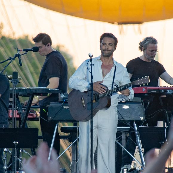 Yodelice (Maxime Nouchy, Maxim Nucci) - Soirée du "Grand Concert de la fête de la musique" au Jardin des Tuileries, autour de la vasque olympique, présentée par D. Bürki et M. Bouhafsi et retransmis en direct sur France 2 à Paris le 21 juin 2025. © Marc Ausset-Lacroix - Jack Tribeca - Christophe Clovis / Bestimage