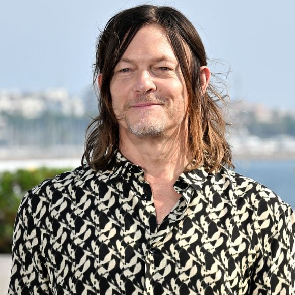 Norman Reedus au photocall de la série "Walking Dead" lors du MIPCOM 2025 au palais des Festivals à Cannes, le 14 octobre 2025. 

Photo : Bruno Bebert / Bestimage