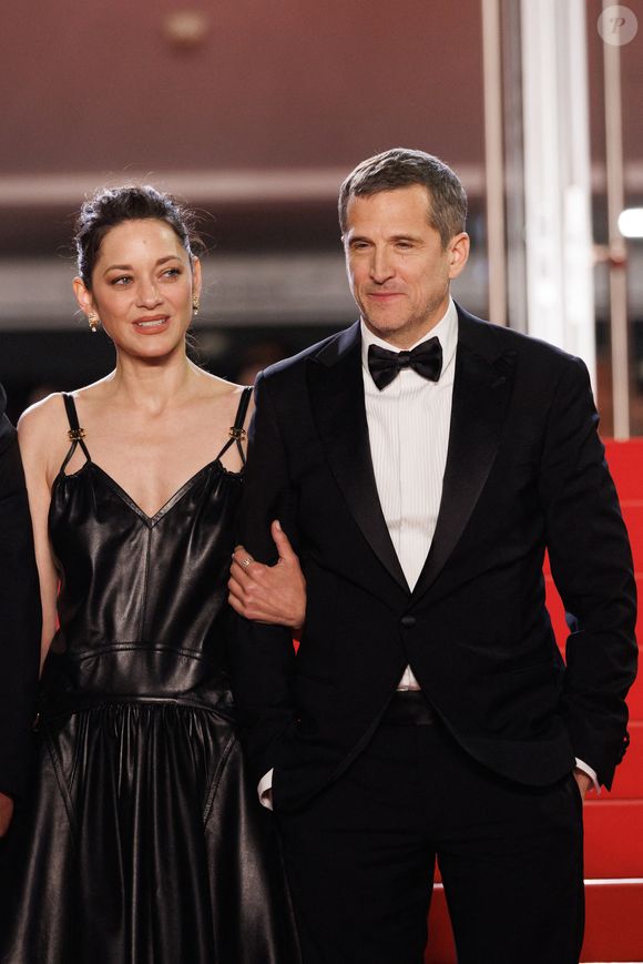 Marion Cotillard et Guillaume Canet - Descente des marches du film " Karma " lors du 79ème Festival International du Film de Cannes. © Jacovides-Moreau / Bestimage