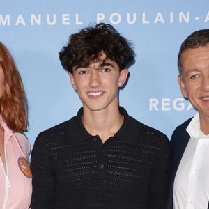 Audrey Fleurot, Ewan Bourdelles et Dany Boon - Avant-première du film "Regarde" au Cinéma Pathé Wepler à Paris le 8 septembre 2025. © Coadic Guirec/Bestimage