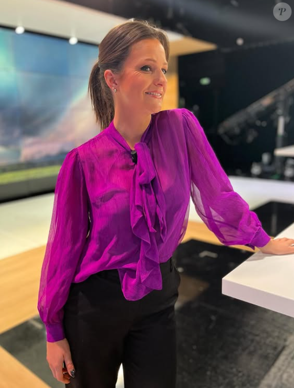 Il s'agit de Pauline Pioche.

Pauline Pioche, journaliste de BFMTV.