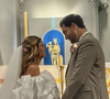La cérémonie s'est tenue en la paroisse Saint-Honoré d’Eylau dans le 16e arrondissement de la capitale.

Mariage d'Eric Antoine et Gennifer Demey sur Instagram.

Photo : Instagram