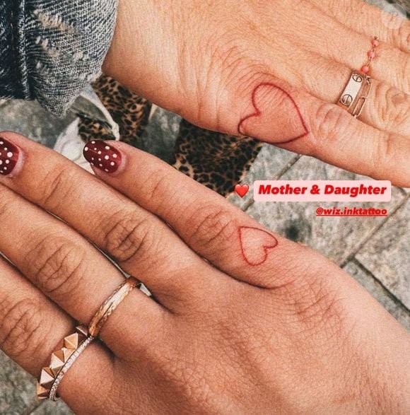 Alizée et sa fille aînée Annily immortalisées sur Instagram (Capture d'écran - 4 avril 2025)