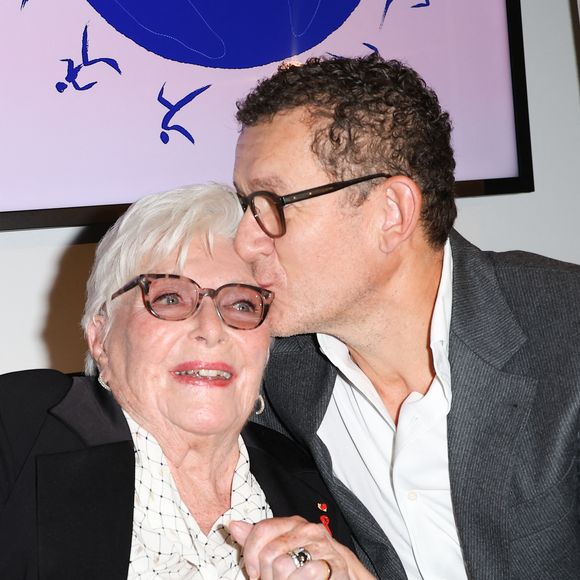 Exclusif - Dany Boon et Line Renaud - Remise du prix "Fonds de dotation Line Renaud-Loulou Gasté" pour la recherche médicale à la Maison de la Recherche à Paris le 15 novembre 2023. © Coadic Guirec/Bestimage