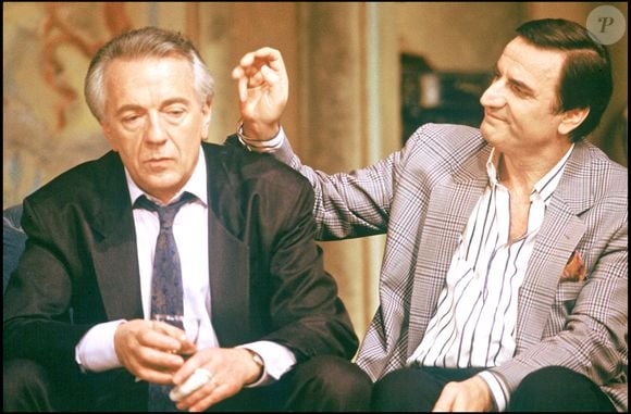 Archives - Pièce de théâtre "Avanti" avec Jean‑Pierre Cassel et Aldo Maccione. AGENCE / BESTIMAGE