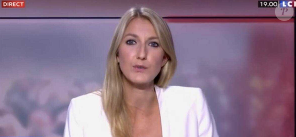 Amélie Carrouër, présentatrice sur LCI.