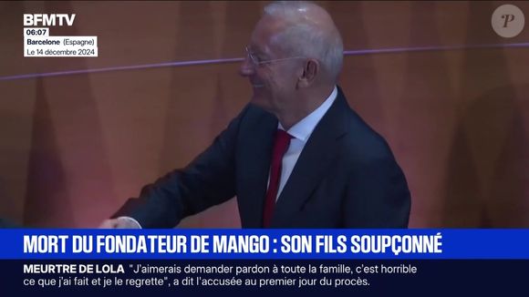 Isak Andic, fondateur de la marque de prêt-à-porter Mango © BFMTV