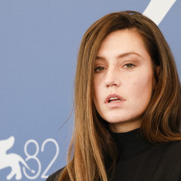 Adèle Exarchopoulos pose au photocall du film "Chien 51" lors de la 82ème Mostra de Venise le 06 septembre 2025 à Venise, Italie. Photo by Marco Piovanotto/Abacapress.com