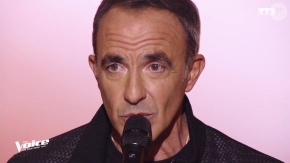 Les coachs ont adoré la performance et l'ont chaleureusement félicité.

Nikos Aliagas sur le plateau de l'émission "The Voice"