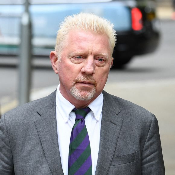 Boris Becker et sa compagne Lilian de Carvalho se rendent au tribunal "Southwark Crown Court" pour le derbnier du jour du procès pour fraude fiscale de Boris Becker. Photo par Bestimage