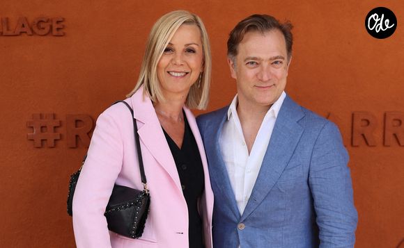 Laurence Ferrari et son mari Renaud Capuçon - Célébrités au village lors des Internationaux de France de tennis de Roland Garros 2024 à Paris.

© JACOVIDES-MOREAU / BESTIMAGE