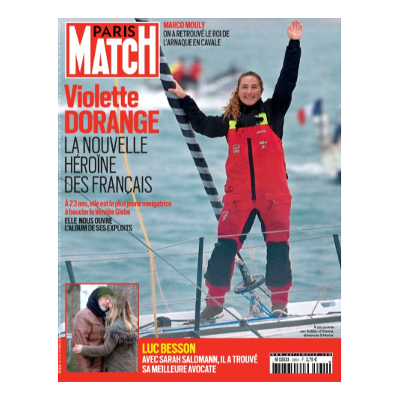 Couverture du magazine Paris Match, paru le 13 février 2025.