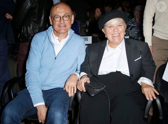 Mimie Mathy et son mari Benoist Gérard - Soirée de clôture du 22ème Festival des créations télévisuelles de Luchon. Le 8 février 2020
© Christophe Aubert via Bestimage