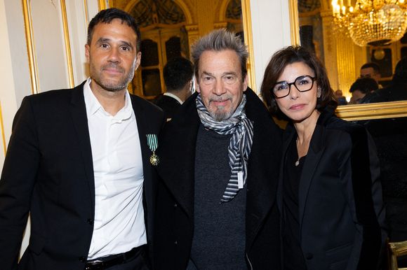 Rachida Dati, Florent Pagny, Alexandre Kirchhoff - Cérémonie de la remise de la médaille de chevalier de l'ordre des arts et des lettres à Alexandre Kirchhoff, PDG du label Capitol Music France par R.Dati au Ministère de la Culture à Paris le 9 janvier 2026.
Cyril Moreau / Bestimage