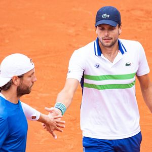 Gregoire Barrere et Lucas Pouille - Internationaux de France de tennis de Roland Garros 2024 à Paris le 2 juin 2024. Baptiste Autissier / Panoramic / Bestimage