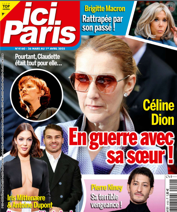 Couverture du magazine "Ici Paris" du 26 mars 2025