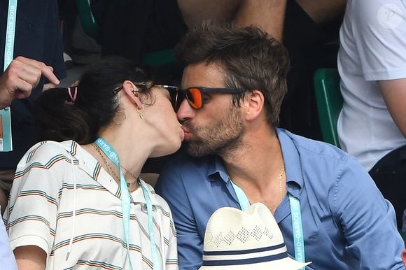 Nolwenn Leroy et Arnaud Clément assistent à la finale hommes des Internationaux de France 2018 à Roland Garros le 10 juin 2018 à Paris, France. Photo Laurent Zabulon/ABACAPRESS.COM