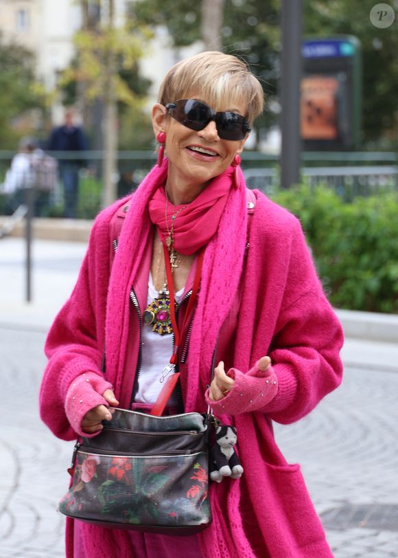 Isabelle Morini-Bosc - Les célébrations aperçues à proximité des studios de RTL à Neuilly-sur-Seine, le 15 octobre 2025.