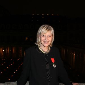 Chantal Ladesou - Rachida Dati remet à Chantal Ladesou les insignes de Chevalier de la Légion d'Honneur au ministère de la Culture à Paris le 2 février 2026.

© Philippe Baldini / Bestimage