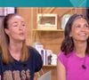 Bénédicte Delmas et Adeline Blondieau sur le plateau de "Ça commence aujourd'hui" ce mercredi 27 août 2025 face à Faustine Bollaert. (Capture d'écran).