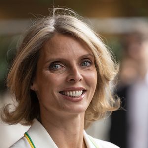 Sylvie Tellier au village lors des Internationaux de France de Tennis de Roland Garros 2025, à Paris, France, le 5 Juin 2025. © Jacovides-Moreau/Bestimage