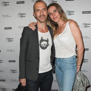 Calogero et son ex-compagne Marie Bastide - Soirée du pot de départ de Catherine et Liliane au théâtre Bobino à Paris le 1er juillet 2019. © Coadic Guirec/Bestimage
