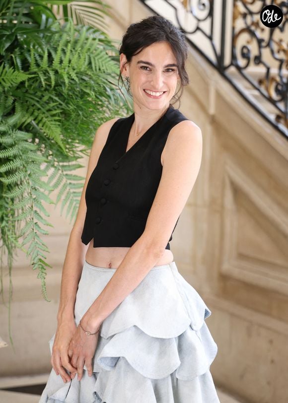 Nine d'Urso au photocall du défilé de mode DIOR Collection Haute Couture Automne/Hiver 2026-2027 lors de la Fashion Week de Paris (PFW) au musée Rodin, à Paris, France, le 6 juillet 2026. © Denis Guignebourg/Bestimage